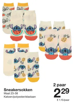 Aanbieding: Sneakersokken