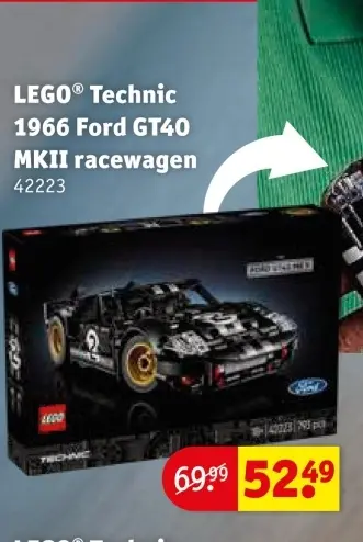 Promotie: 1966 Ford GT40 MKII racewagen