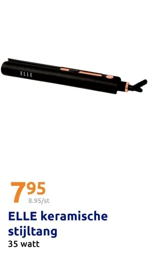 Aanbieding: Elle keramische stijltang