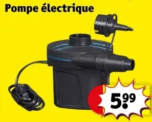 Offre: Pompe électrique