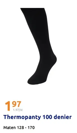 Aanbieding: Thermopanty 100 denier