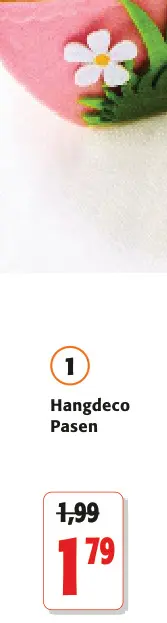 Promotie: Hangdeco Pasen