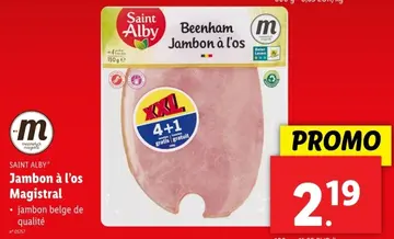 Offre: Jambon à l'os Magistral