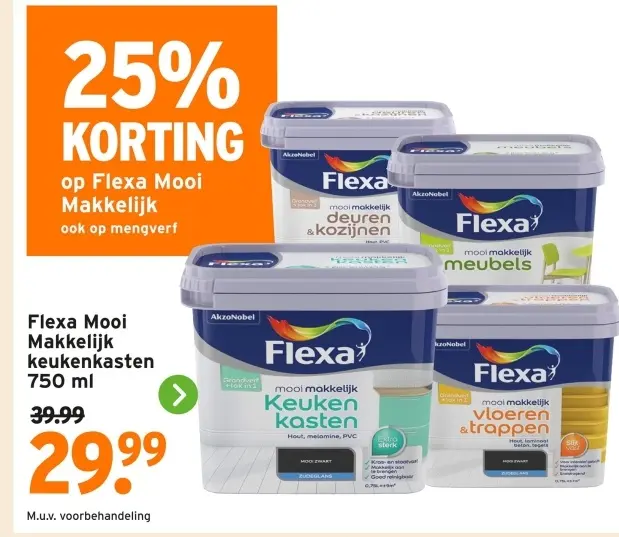 Aanbieding: Flexa Mooi Makkelijk keukenkasten