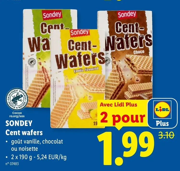 Offre: Cent wafers