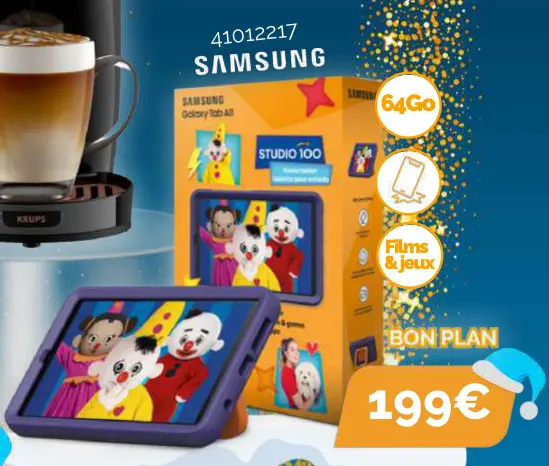 Offre: SAMSUNG Galaxy Tab All STUDIO 100