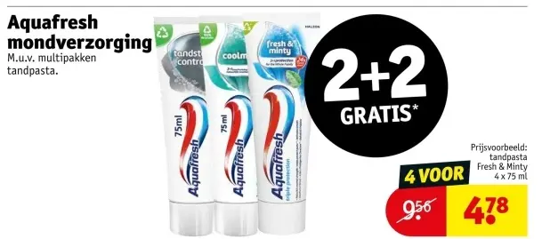 Aanbieding: mondverzorging