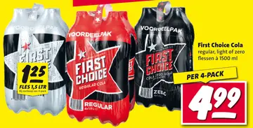 Aanbieding: First Choice Cola