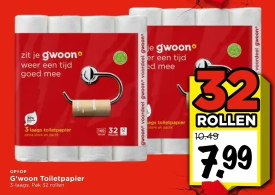 Aanbieding: Toiletpapier