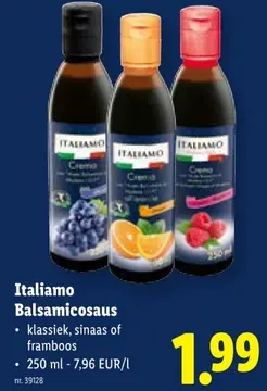 Aanbieding: Italiamo Balsamicosaus