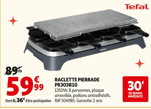 Promotie: Raclette pierrade