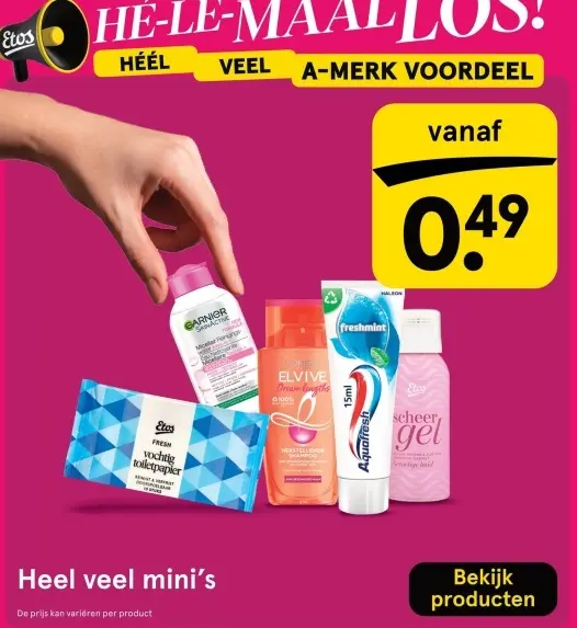 Aanbieding: mini's