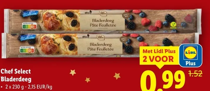 Promotie: Bladerdeeg