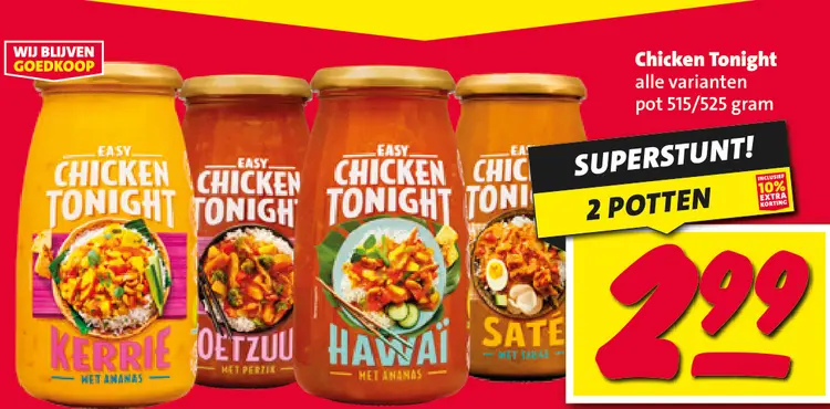 Aanbieding: Chicken Tonight