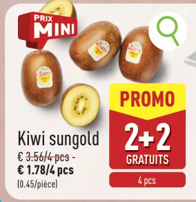 Offre: Kiwi sungold