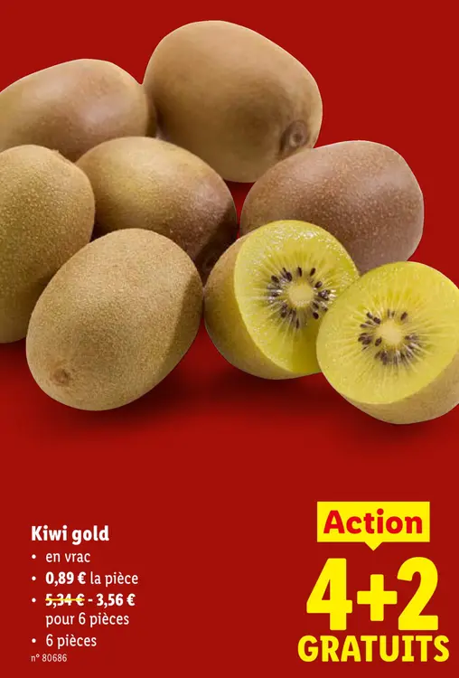 Offre: Kiwi gold