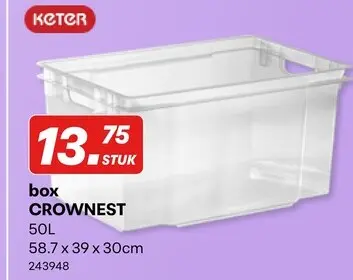 Promotie: box CROWNEST