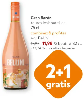 Offre: Bellini