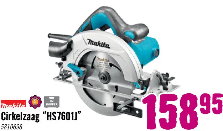 Aanbieding: Handcirkelzaag HS7601J