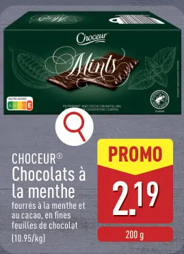 Offre: Chocolats à la menthe