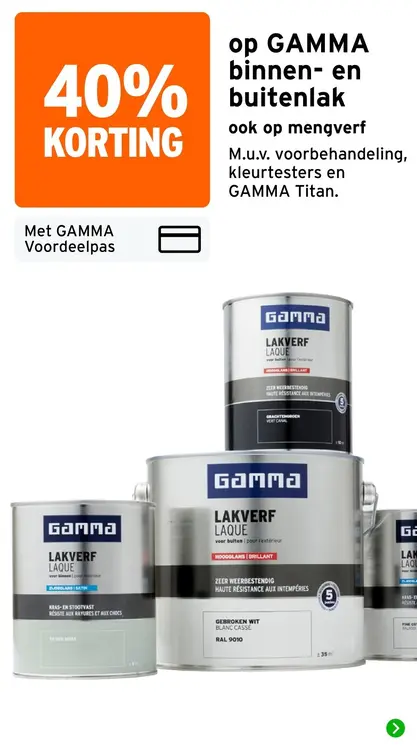 Aanbieding: Binnen- en buitenlak
