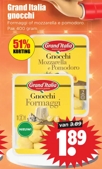 Aanbieding: Grand Italia Gnocchi