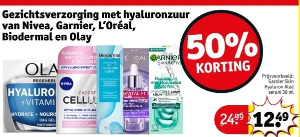 Aanbieding: Gezichtsverzorging met hyaluronzuur