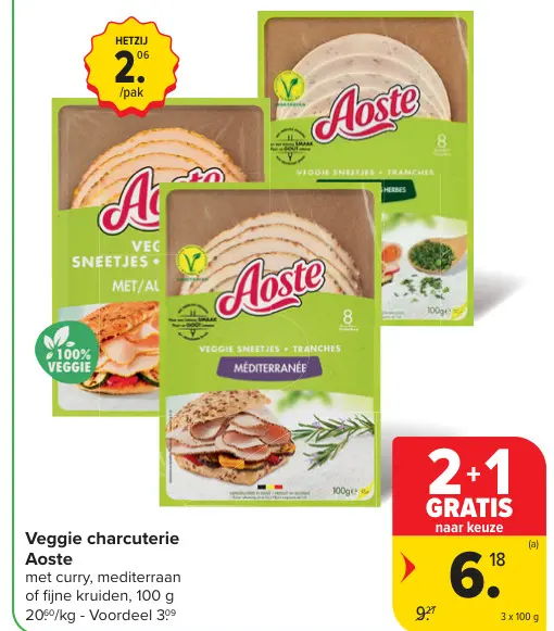 Promotie: Veggie charcuterie
