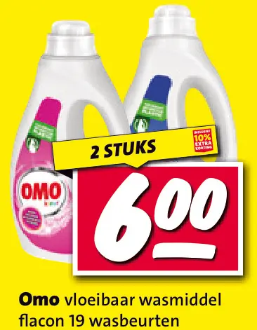 Aanbieding: vloeibaar wasmiddel