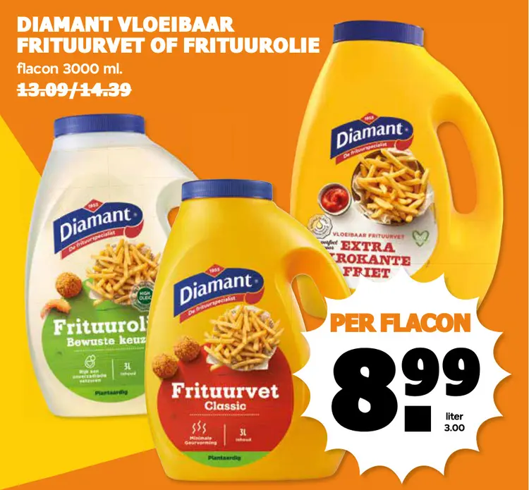 Aanbieding: Frituurvet of frituurolie