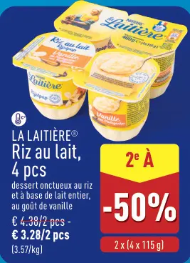 Offre: Riz au lait
