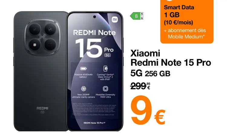 Offre: Redmi Note 15 Pro 5G