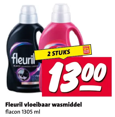 Aanbieding: Fleuril vloeibaar wasmiddel