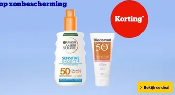 Aanbieding: Zonbescherming