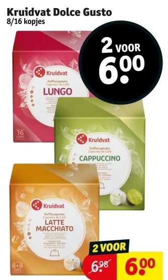 Promotie: Kruidvat Koffiecapsules