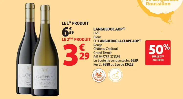 Offre: Château Capitoul Languedoc AOP