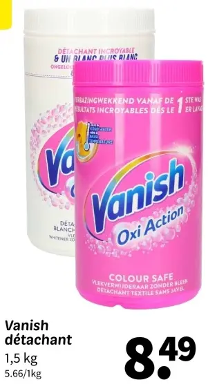 Offre: Détachant