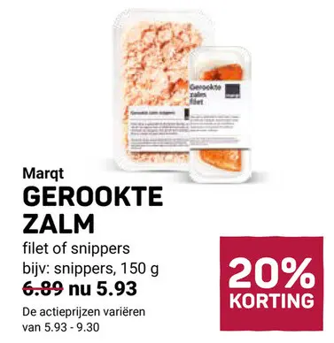 Aanbieding: Gerookte zalm