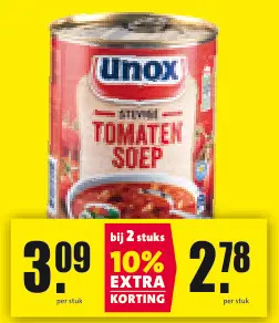 Aanbieding: Stevige tomaten soep