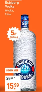 Aanbieding: Esbjaerg Vodka