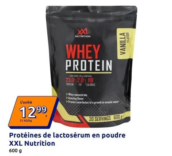 Offre: Protéines de lactosérum en poudre