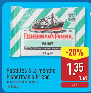 Offre: Pastilles à la menthe