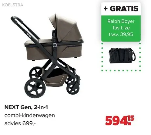 Aanbieding: NEXT Gen, 2-in-1 combi-kinderwagen