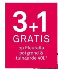 Aanbieding: Fleurella potgrond & tuinaarde