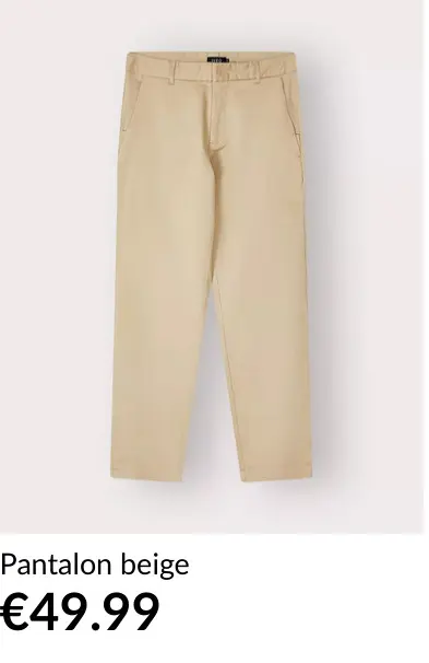 Offre: Pantalon beige
