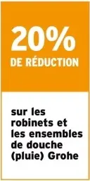 Offre: robinets et les ensembles de douche