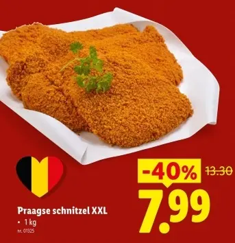 Promotie: Praagse schnitzel XXL