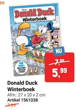 Aanbieding: Donald Duck Winterboek, 144pag.