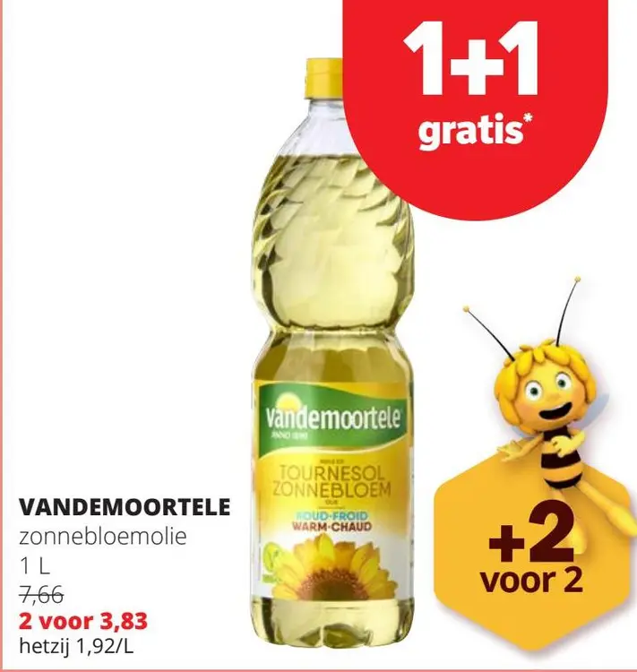 Promotie: Zonnebloemolie