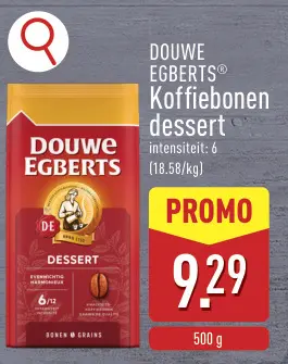 Promotie: Koffiebonen dessert